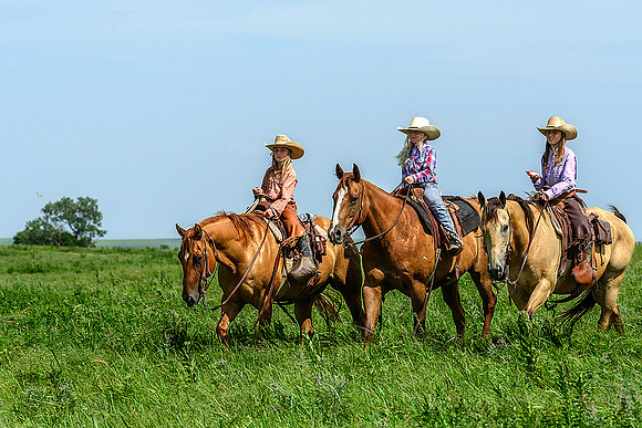 "Little Cowgirls"